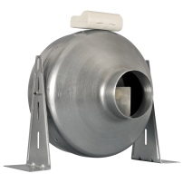 XPELAIR XID-150 metal housing fan pipe
