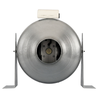 XPELAIR XID-250 metal housing fan pipe