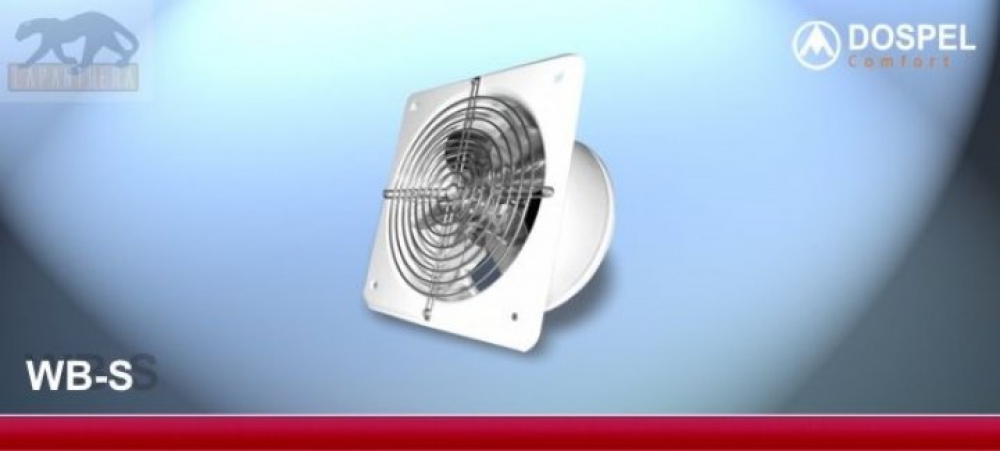 DOSPEL WBS 250(WB-S 250)- fali axiális ventilátor