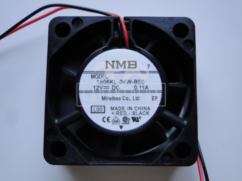 NMB-MAT 1606KL-04W-B50 – 40x40x15 mm, 12 VDC