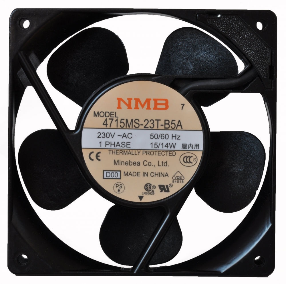 NMB-MAT 4715MS-23T-B5A  (120x120x38 mm)-without wires-230 VAC